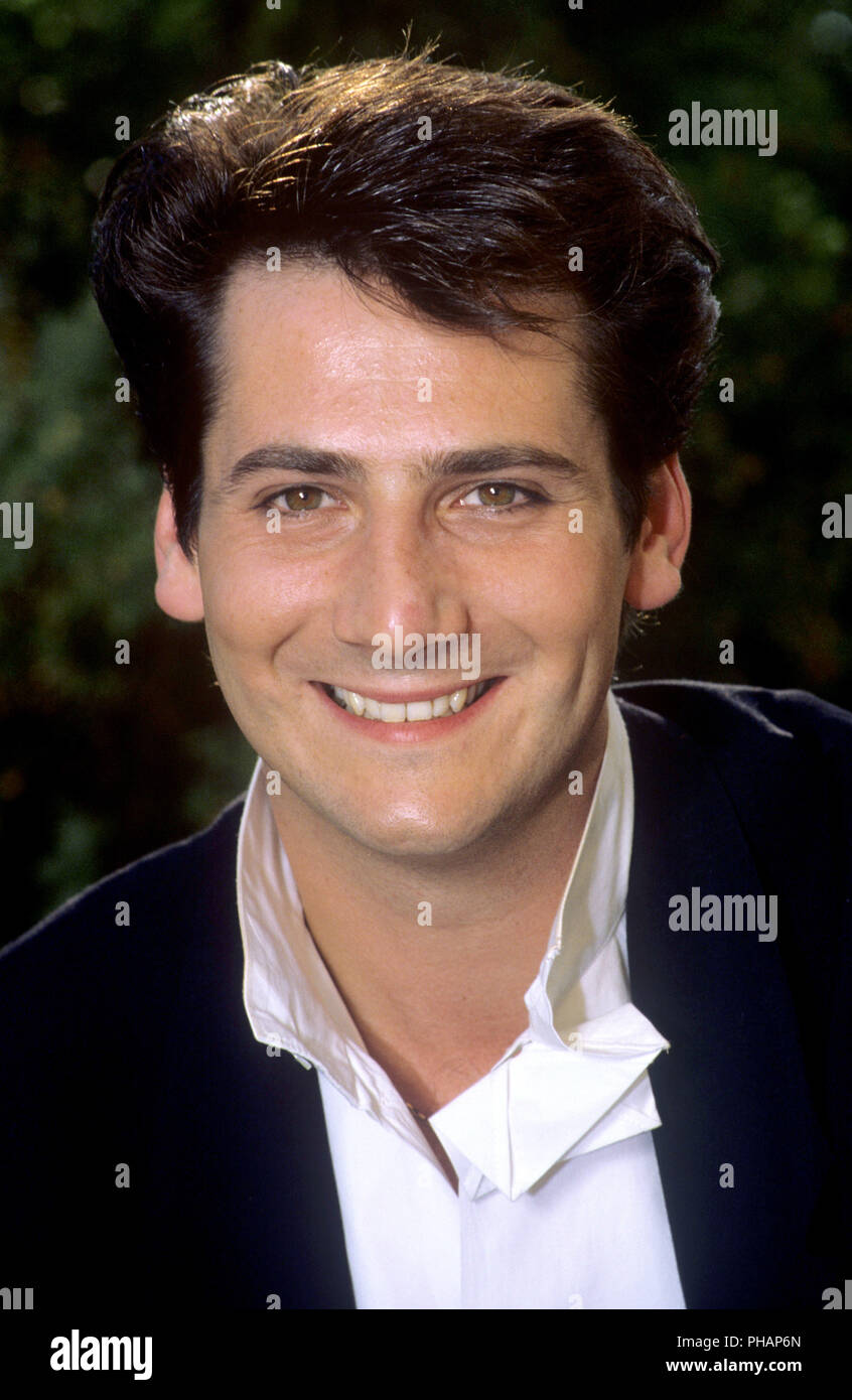 Tony Hadley (Spandau Ballet) le 06.09.1986 à München / Munich. Dans le monde d'utilisation | Banque D'Images