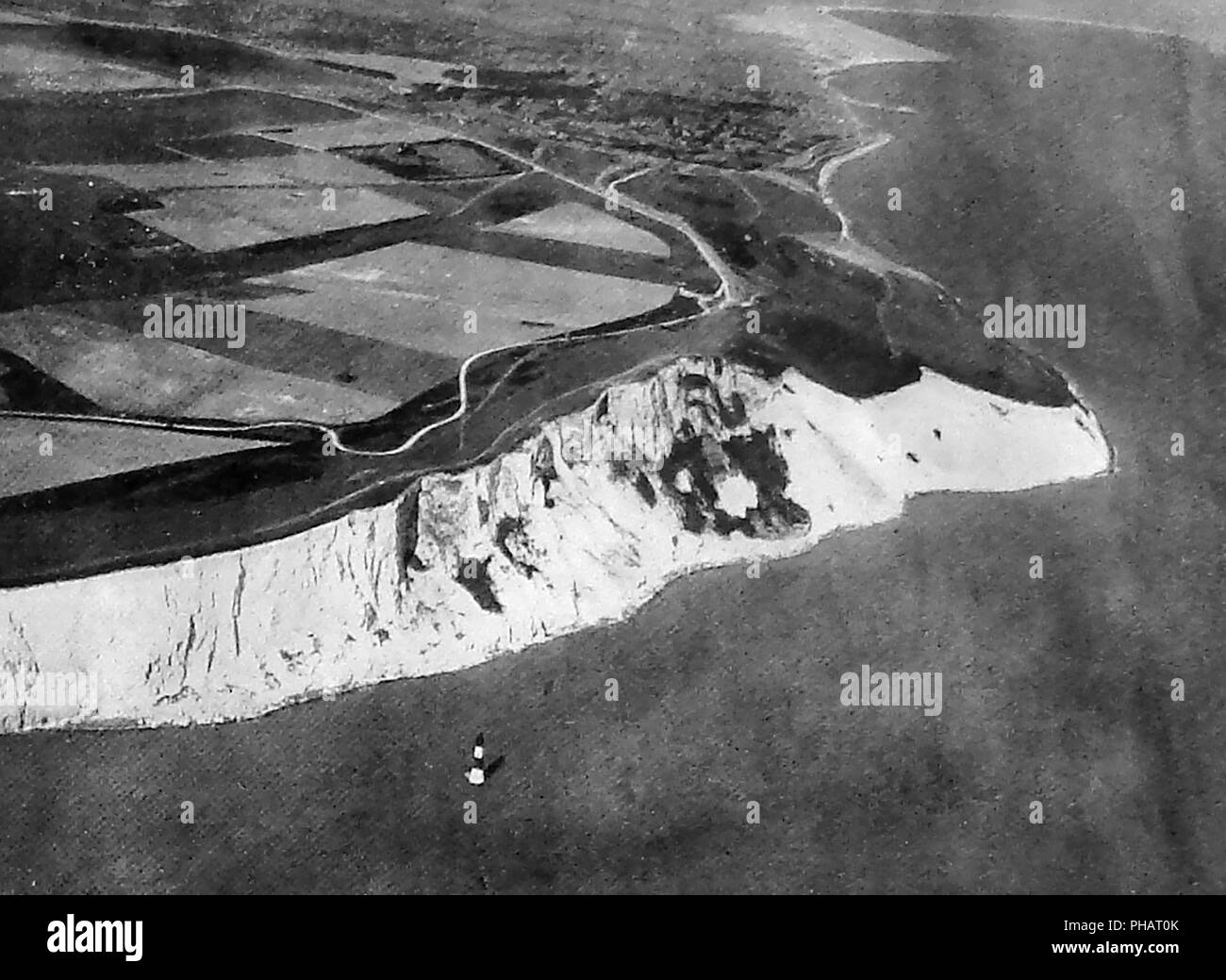 Beachy Head, East Sussex, UK, en 1924 Banque D'Images
