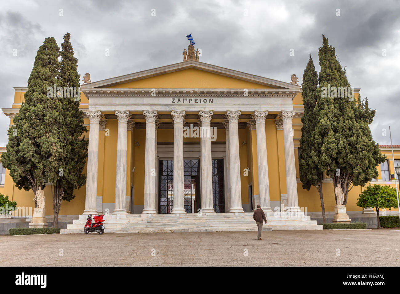 Hall Zappeion, Zappeio (1888), Athènes, Grèce Banque D'Images