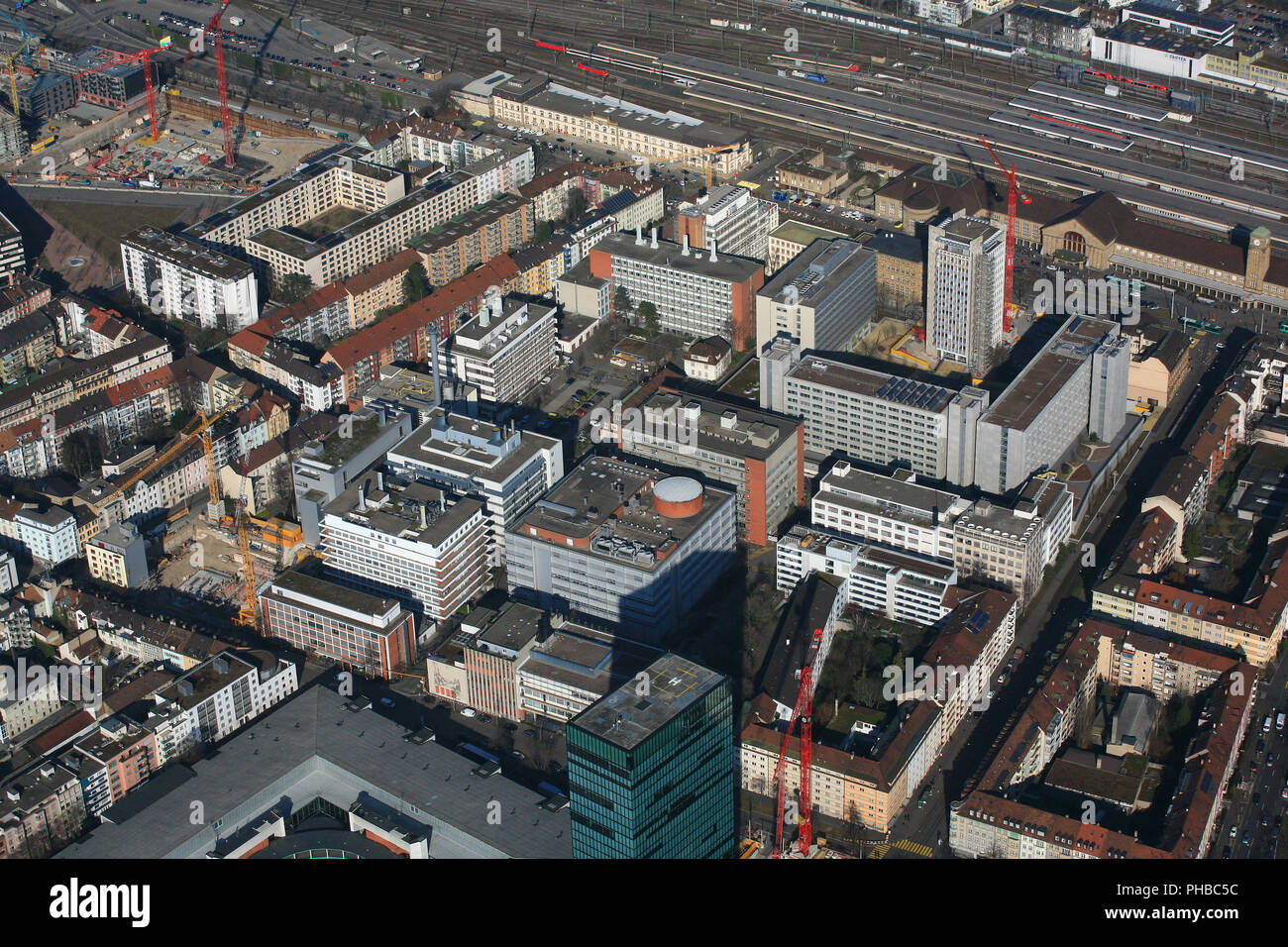 Bâle, locaux de Syngenta Banque D'Images