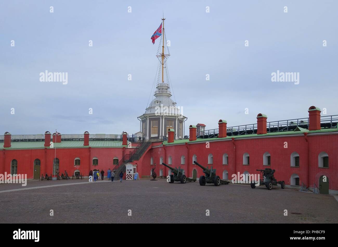 Bastion narychkine et la Tour du drapeau Banque D'Images