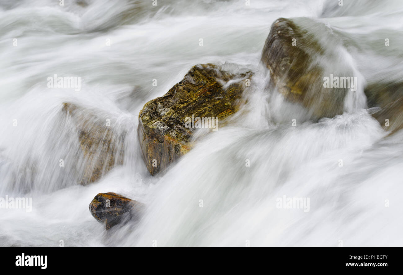 Hidden Falls, Grand Teton National Park Banque D'Images
