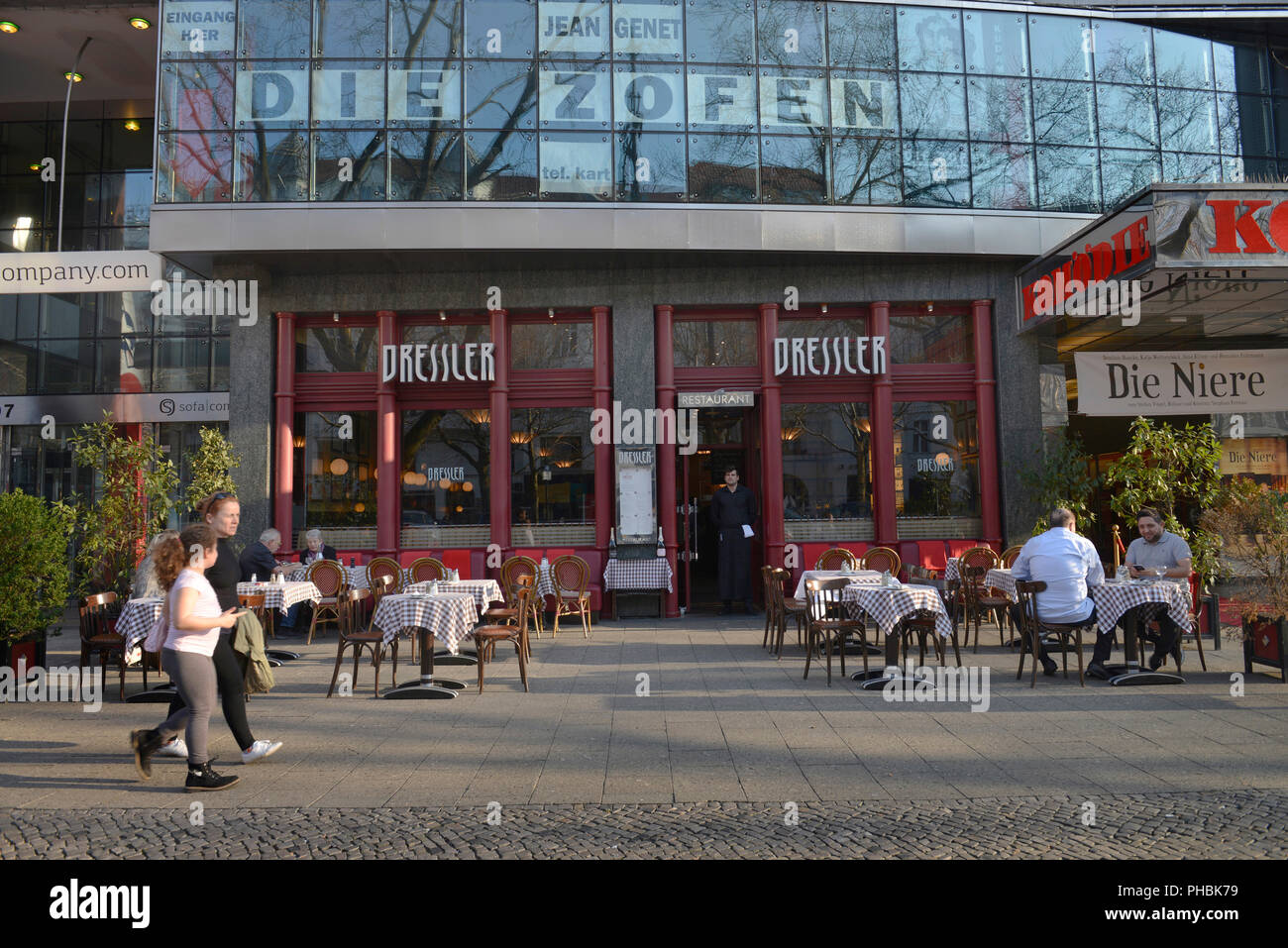 Restaurant Dressler Ku'damm-Karree, Kurfuerstendamm, Charlottenburg, Berlin, Deutschland Banque D'Images