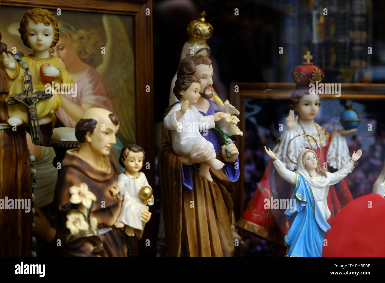 Les figures de saints Banque D'Images