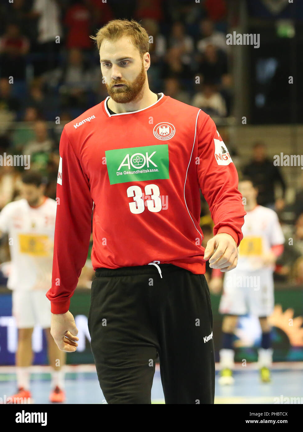 Gardien Andreas Wolff (Allemagne, DHB, THW Kiel) Banque D'Images