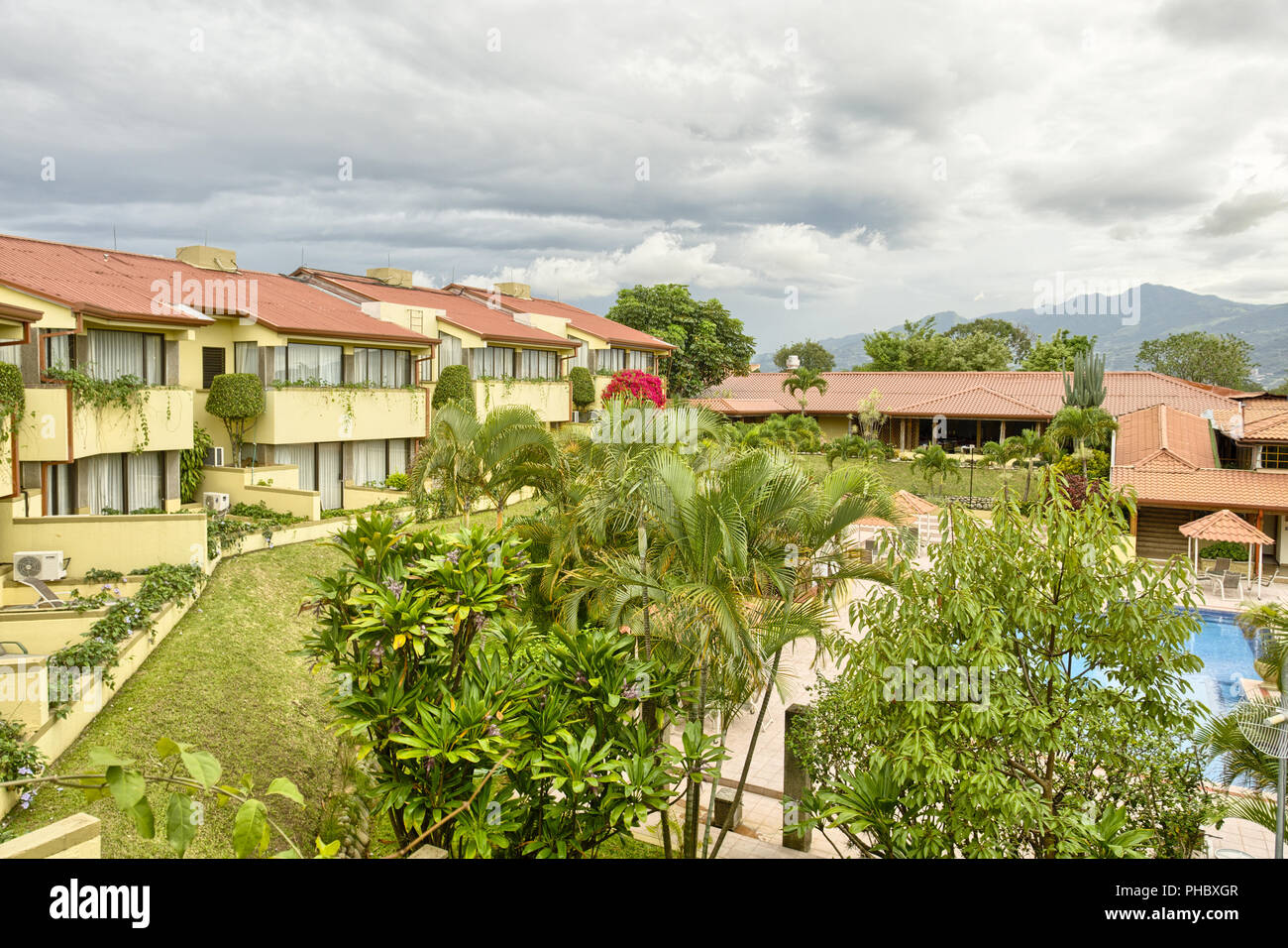 Airport Motel, Costa Rica Banque D'Images