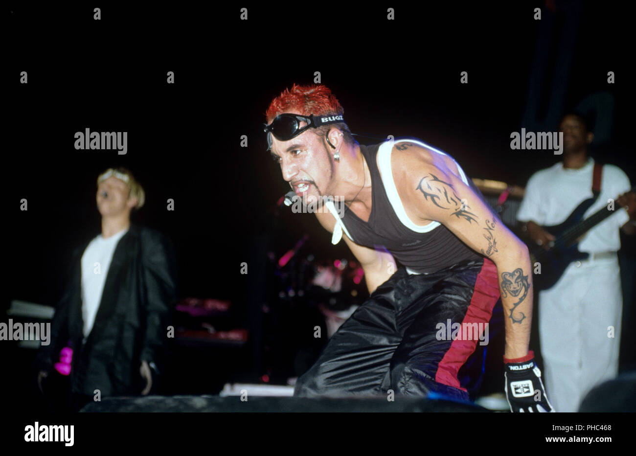 Alexander James McLean (Backstreet Boys) sur 15.07.1998 à Washington. Dans le monde d'utilisation | Banque D'Images