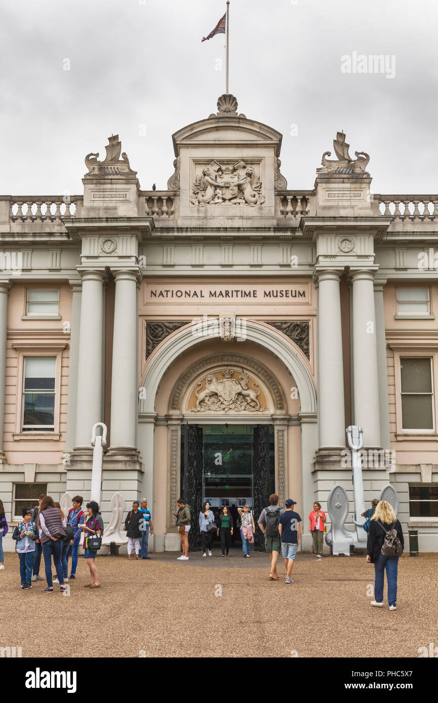 National Maritime Museum, Greenwich, London, England, UK Banque D'Images