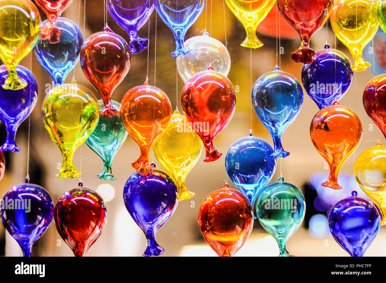 Célèbre ville italienne de Venise en verre de Murano Photo Stock - Alamy
