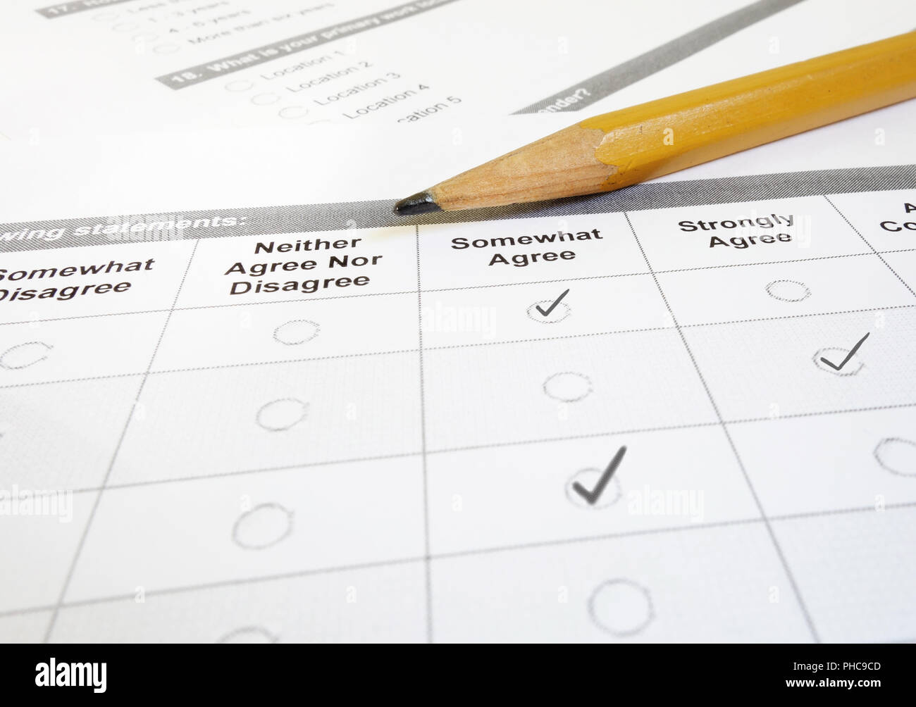 Customer feedback form Banque D'Images