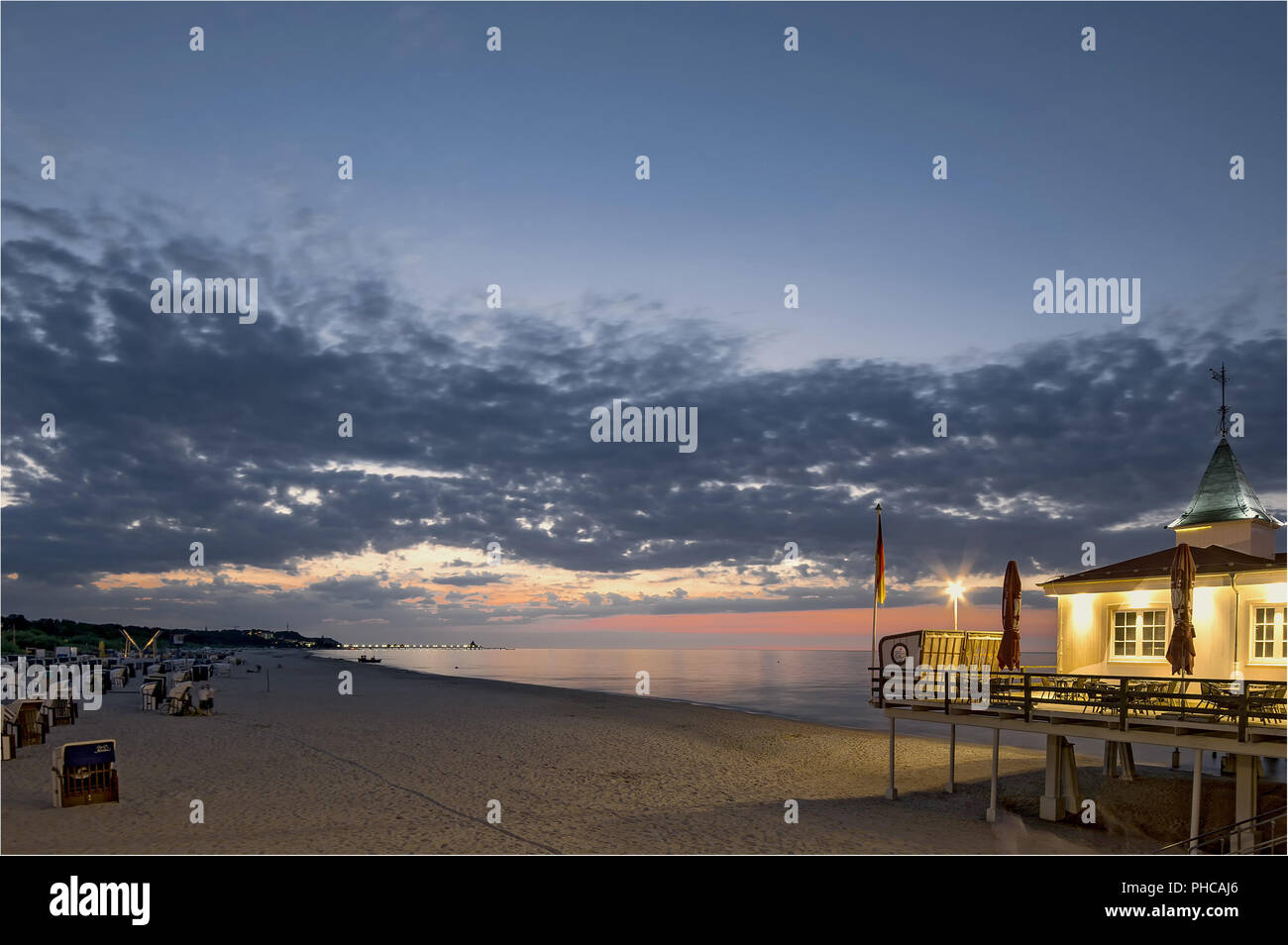 L'île d'Usedom, Allemagne Banque D'Images