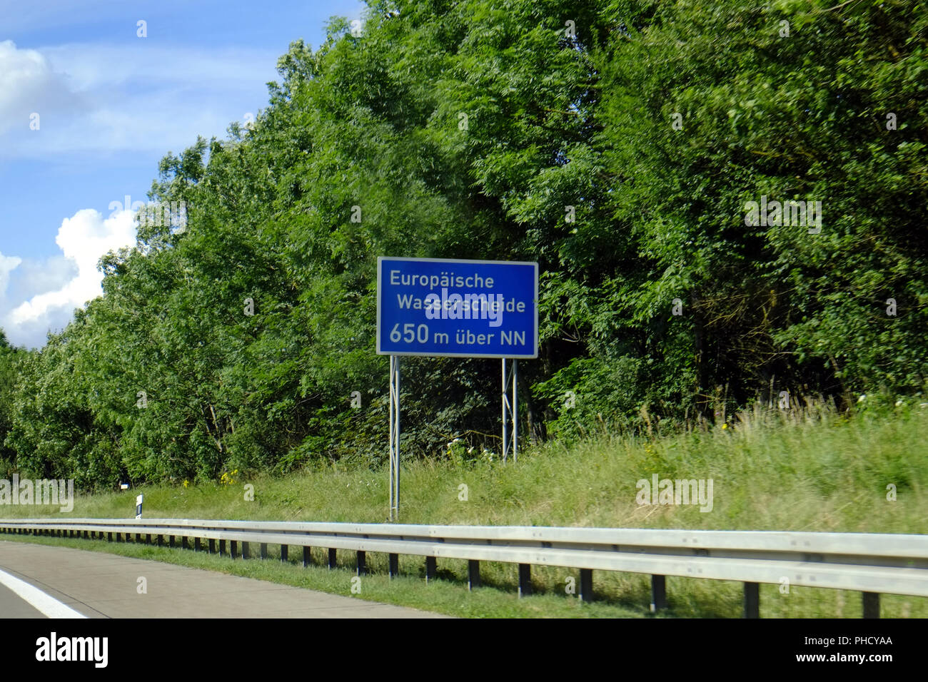 Bassin hydrographique européenne Banque D'Images