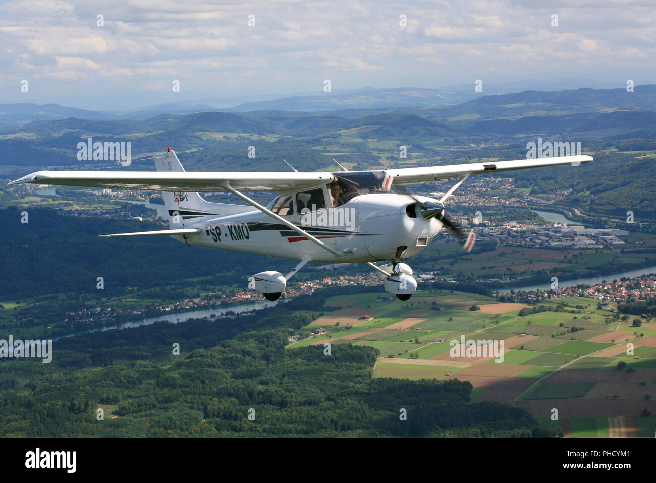 Cessna C172 Skyhawk Banque D'Images
