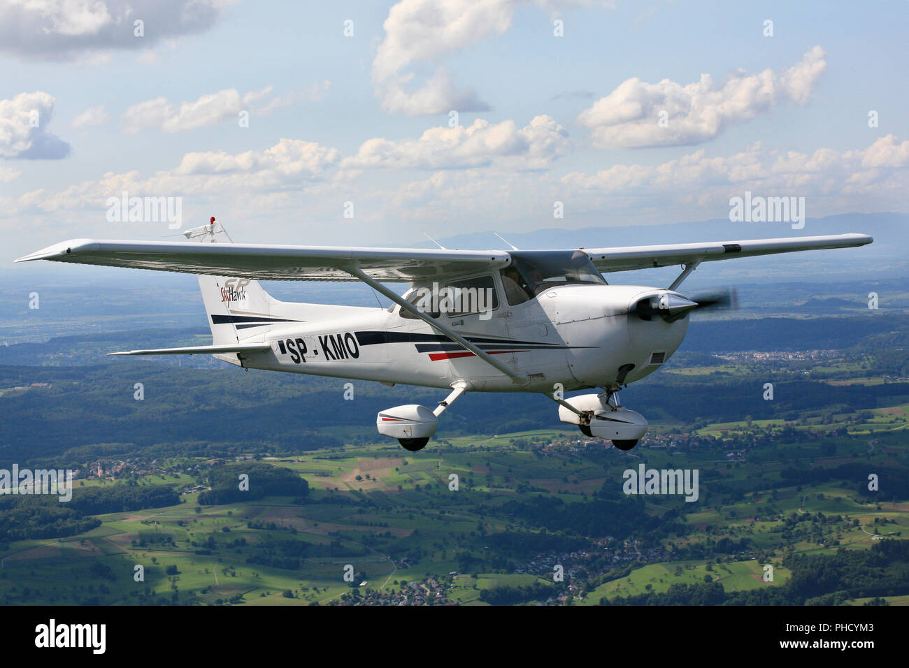 Cessna C172 Skyhawk Banque D'Images