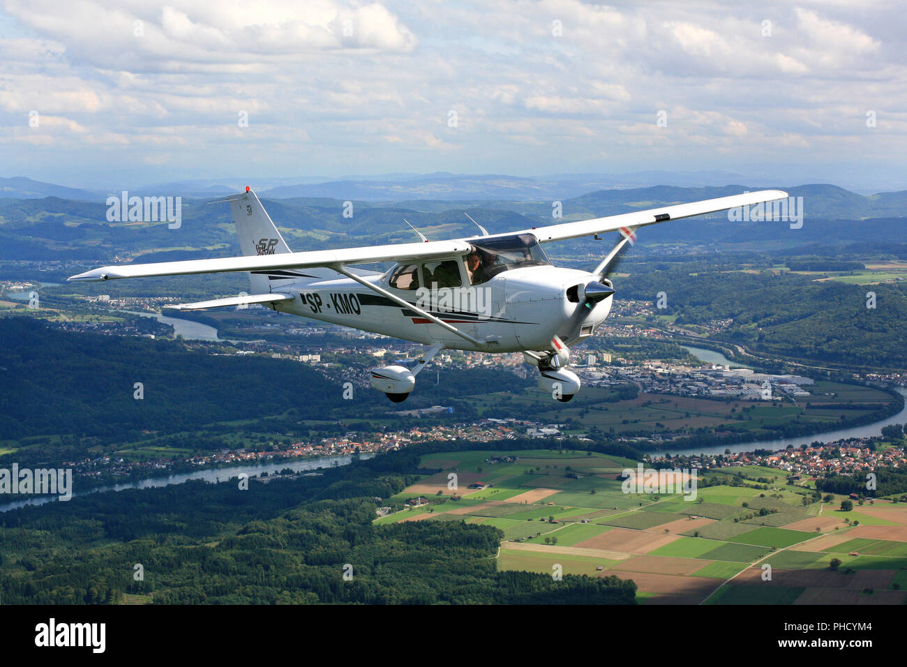 Cessna C172 Skyhawk Banque D'Images