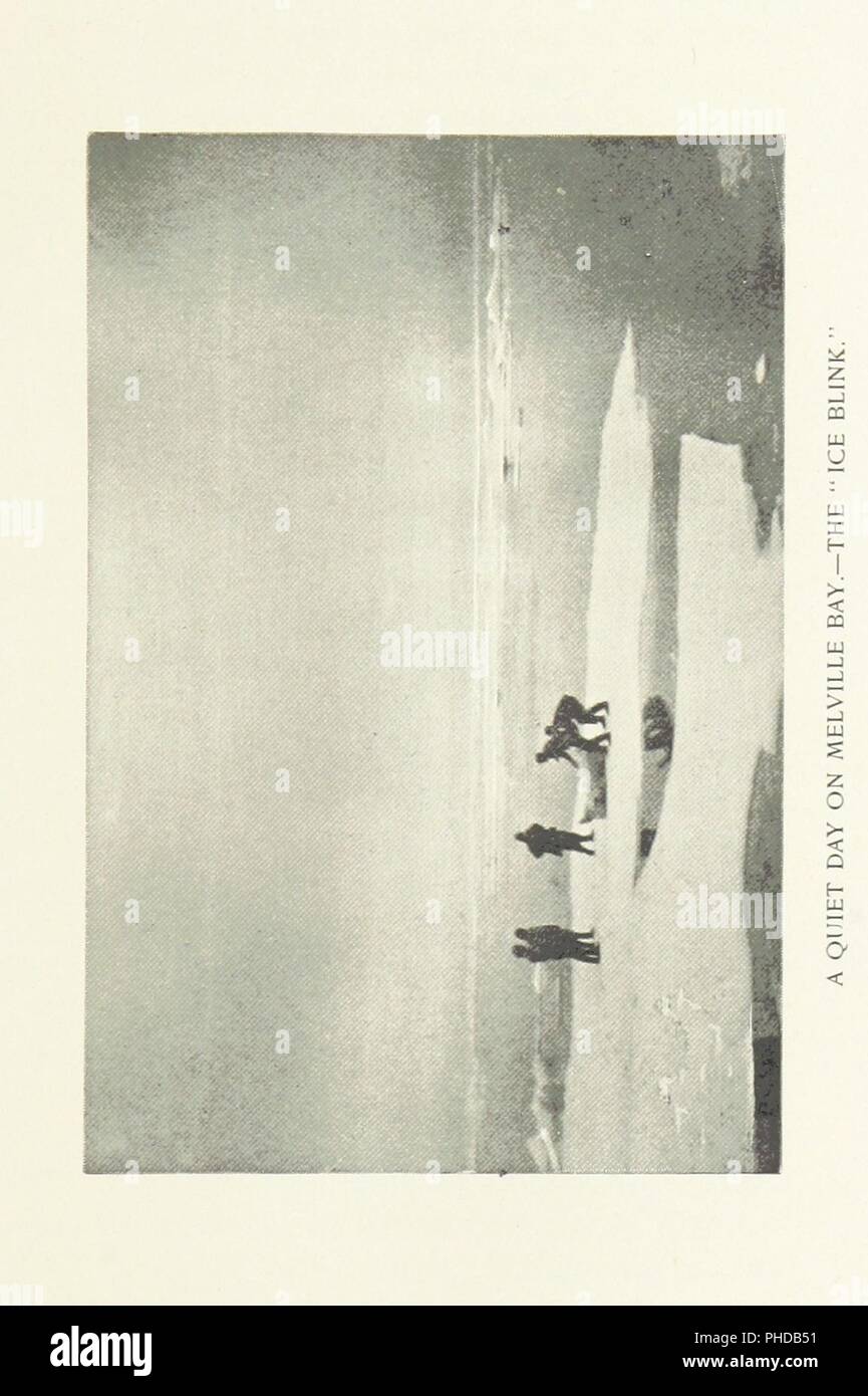 Libre à partir de la page 43 de "le problème de l'Arctique et narration de l'expédition de secours de Peary de l'Academy of Natural Sciences of Philadelphia' . Banque D'Images