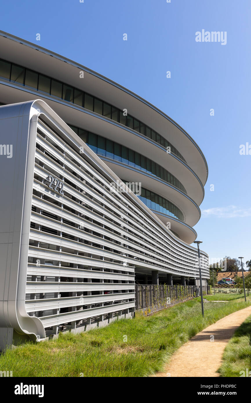 Centrale d'Apple & Wolfe Campus (AC3), Sunnyvale, Californie Banque D'Images