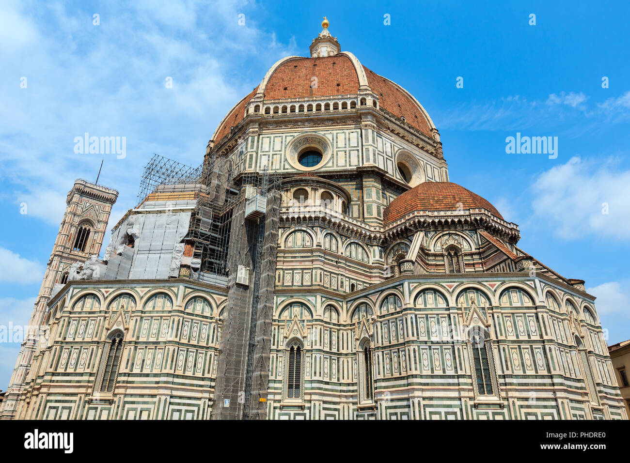 La cathédrale de Florence, Toscane, Italie Banque D'Images