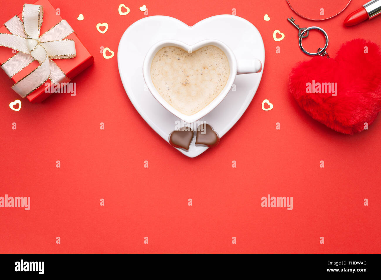 Valentines Day Background Banque D'Images