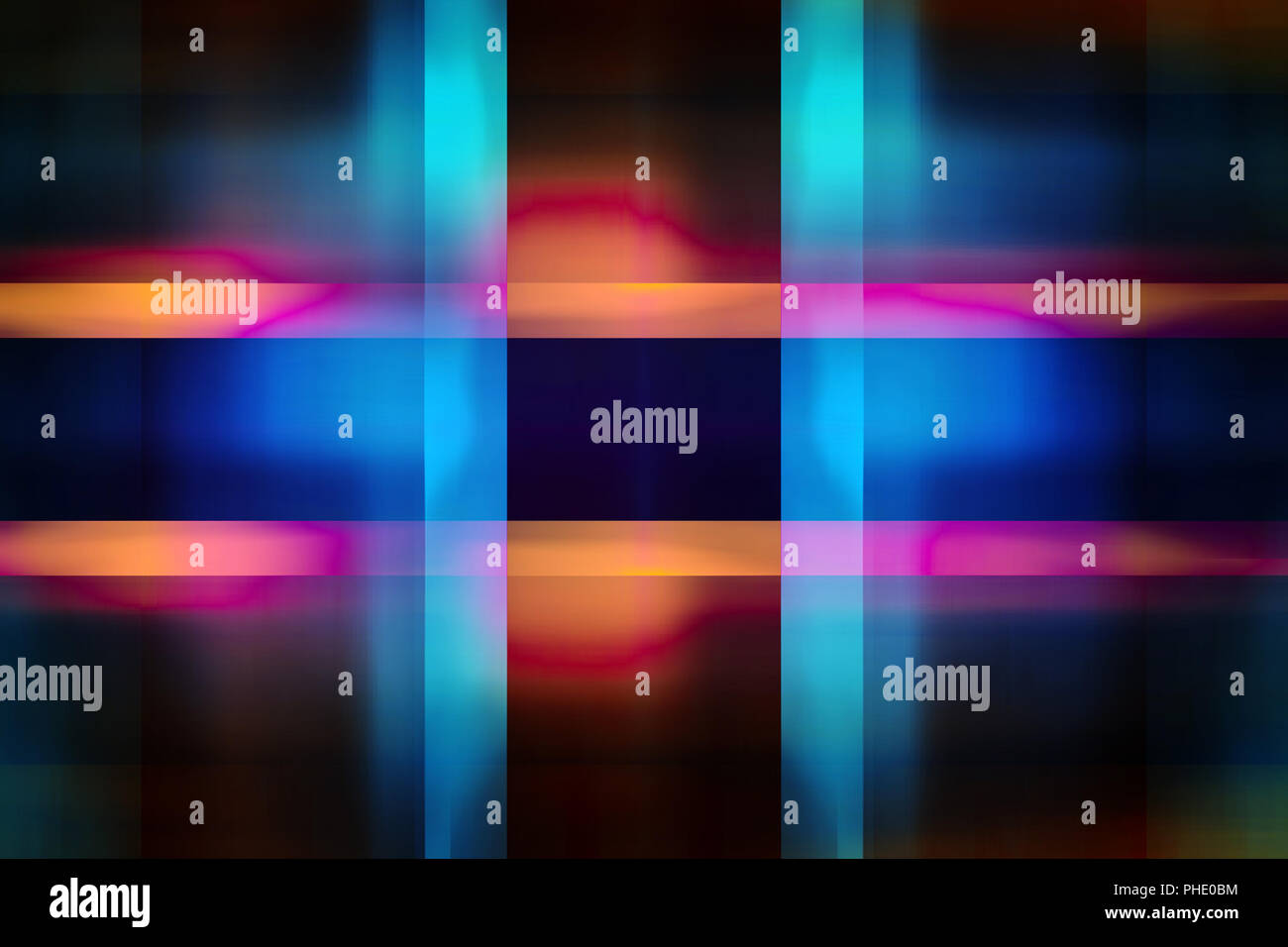 Les faisceaux lumineux colorés background Banque D'Images