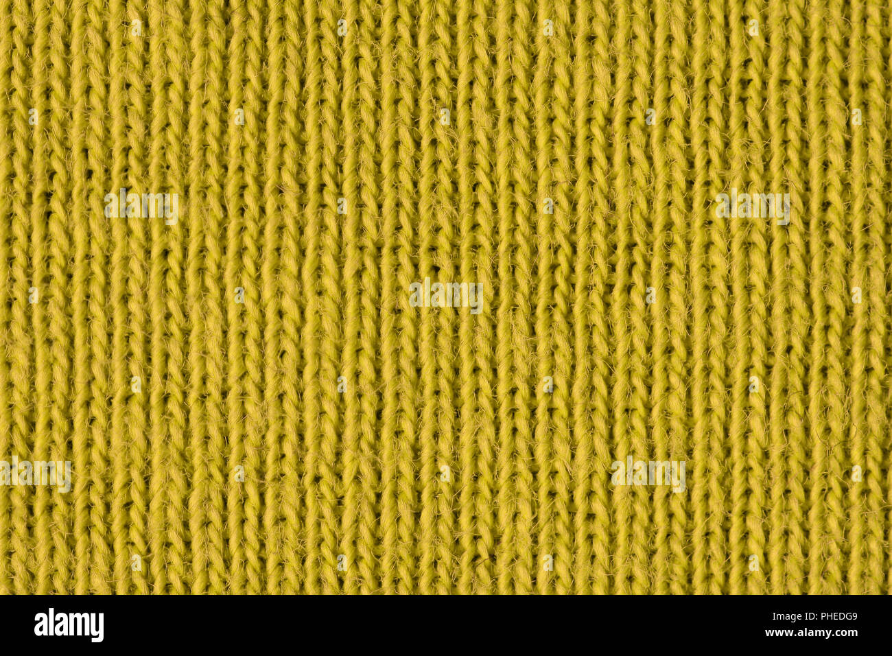 Tissu de coton jaune close up Banque D'Images