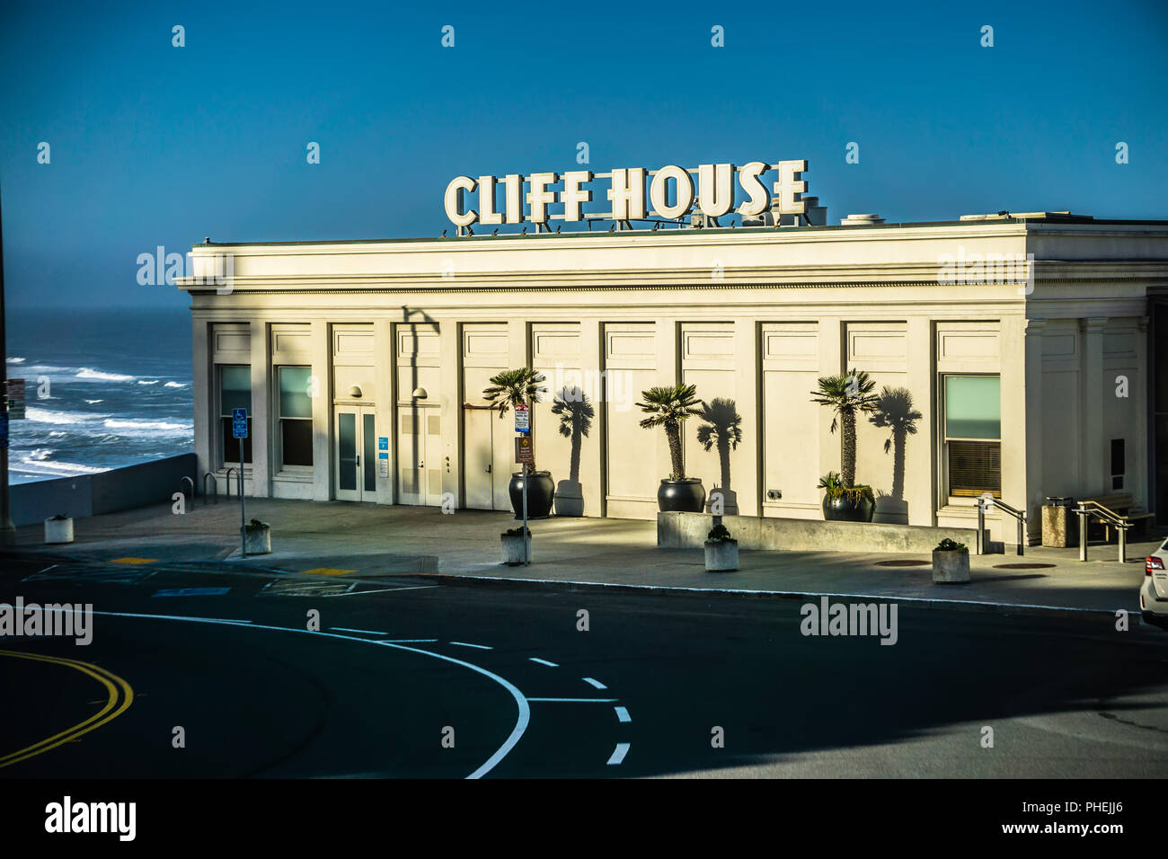 Western USA côte du Pacifique en Californie Banque D'Images