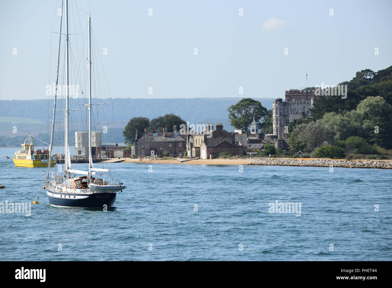 L’île de Brownsea Banque D'Images