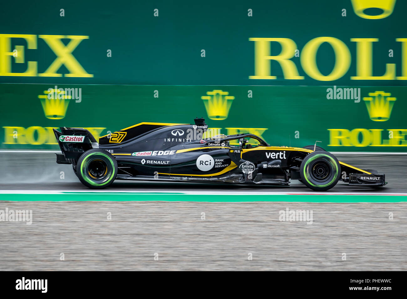 Grand Prix d'Italie de Formule 1 à Monza Circuit 2018 ENI Banque D'Images