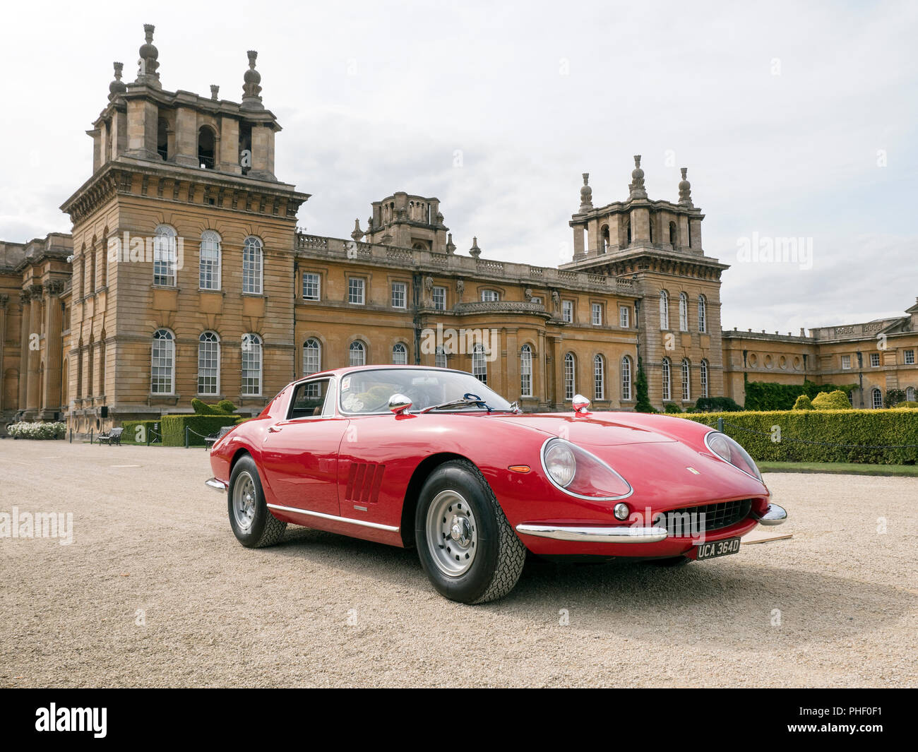 1966 Ferrari 275 GTB au Salon Prive 2018 Blenheim Palace à Woodstock Oxfordshire, UK Banque D'Images