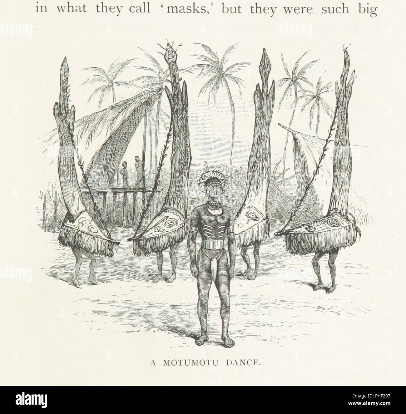 Libre à partir de la page 231 de 'In Savage isles et terres réglées. La Malaisie, de l'Australasie, et Polynésie, 1888-1891 . Avec de nombreuses illustrations, etc' . Banque D'Images