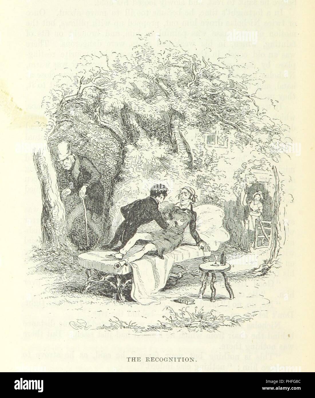 Libre à partir de la page 768 de "Les Lettres de Charles Dickens. Edité par sa belle-sœur et sa fille aînée' . Banque D'Images