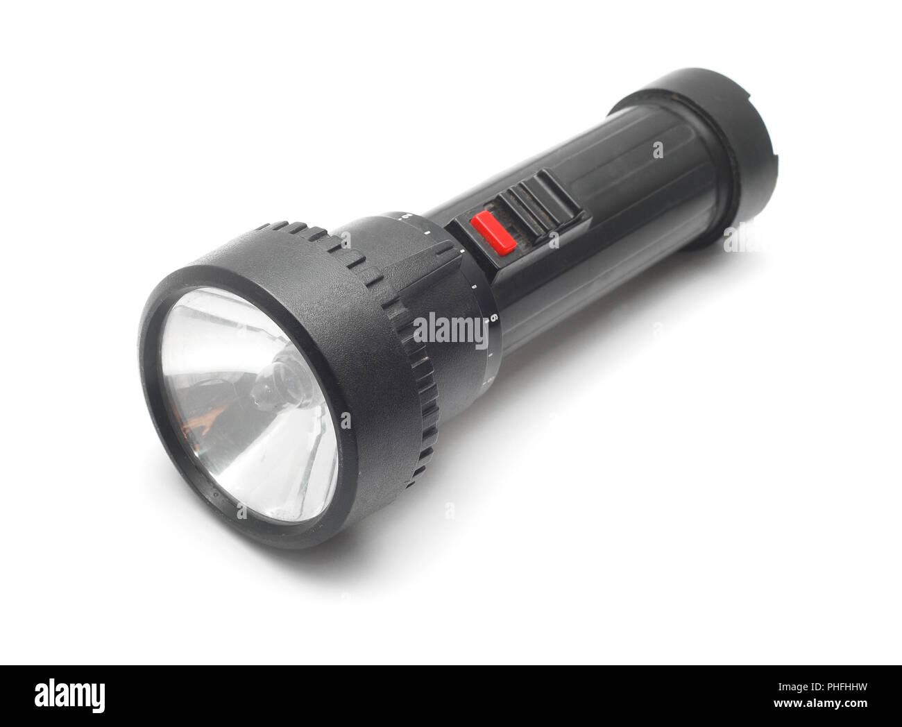 Lampe noire isolated on white Banque D'Images