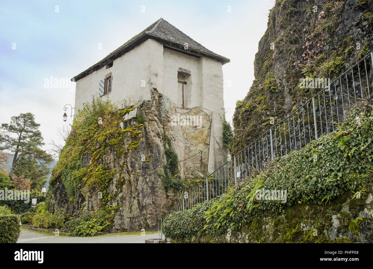 Tour Gunpowder, Hornberg Forêt Noire Banque D'Images