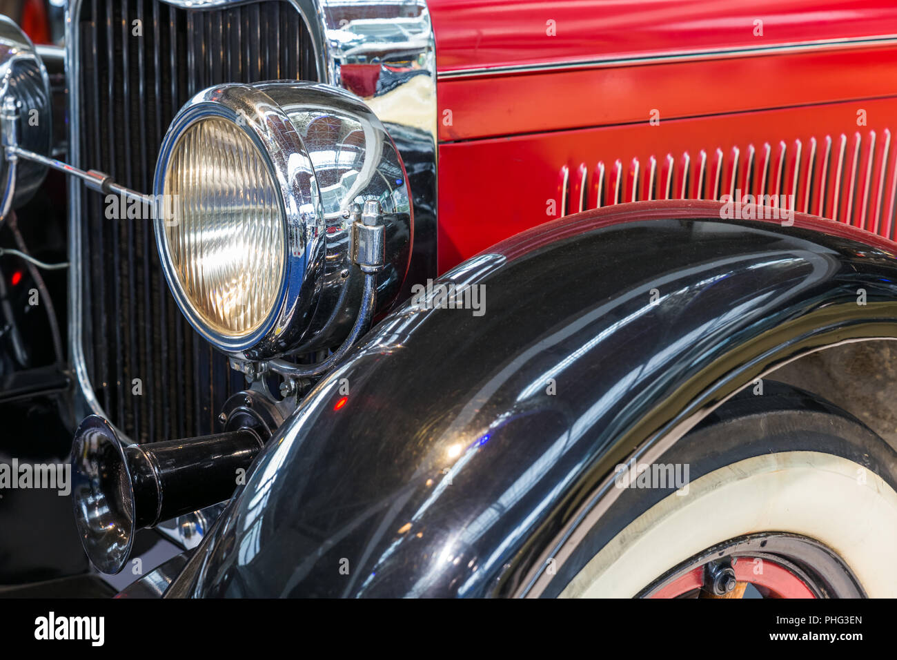 Voiture Vintage - technologie historique Banque D'Images
