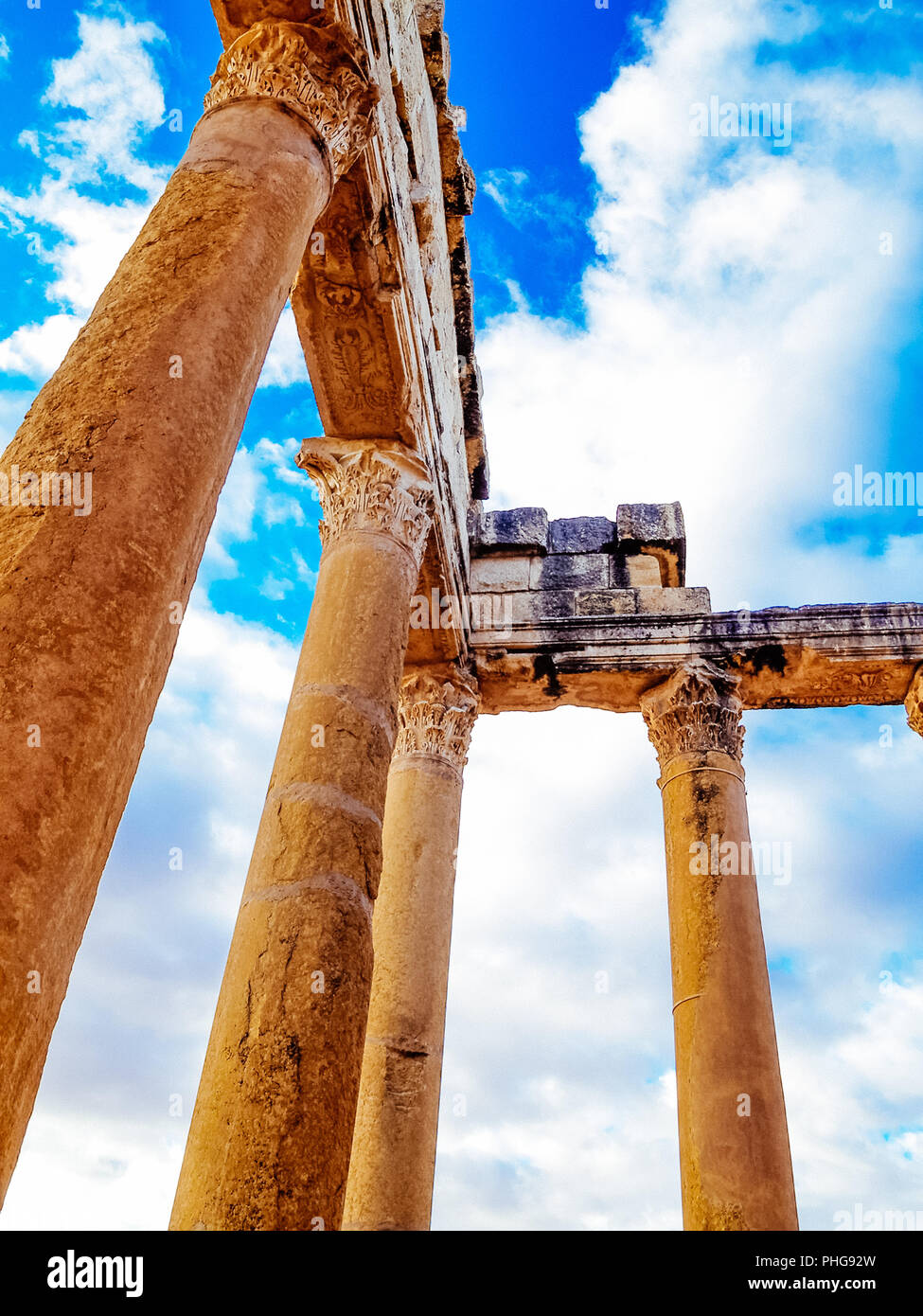 Ruines romaines de Sufetula Banque D'Images