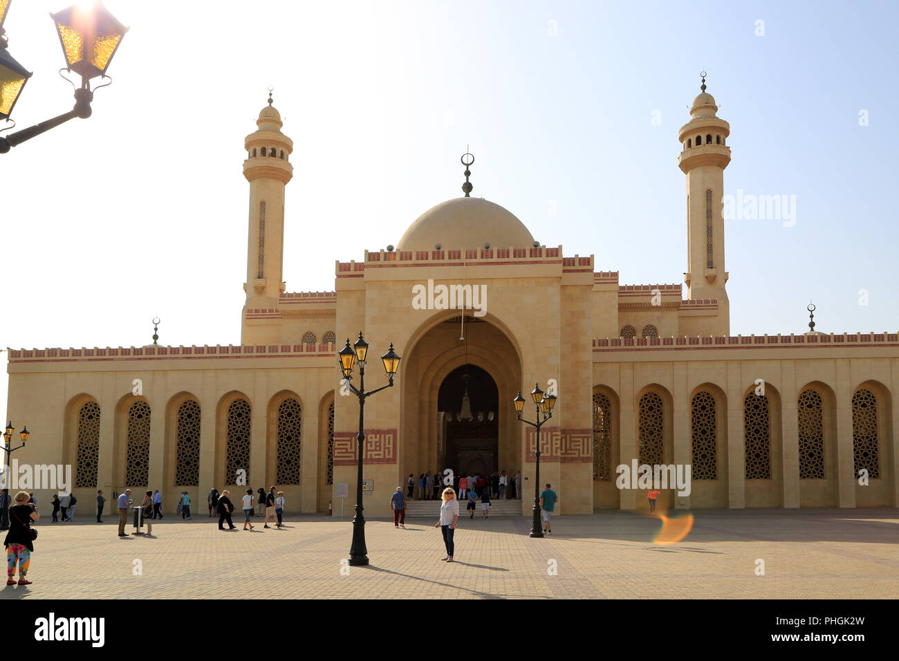 Al Fateh Mosque in Manama, Bahreïn Banque D'Images