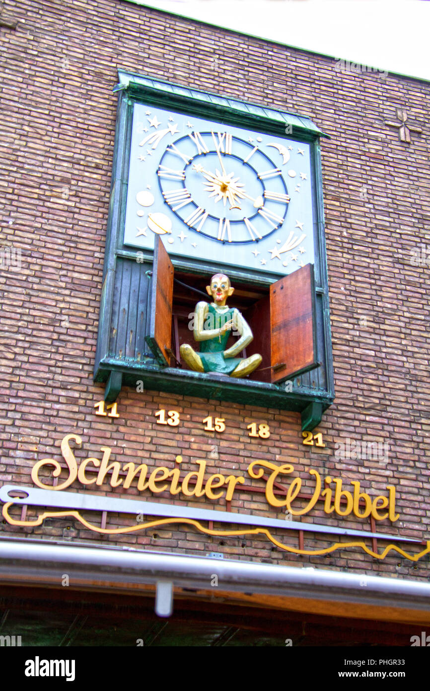 Schneider-Wibbel-Gasse, Düsseldorf, NRW, Allemagne Banque D'Images
