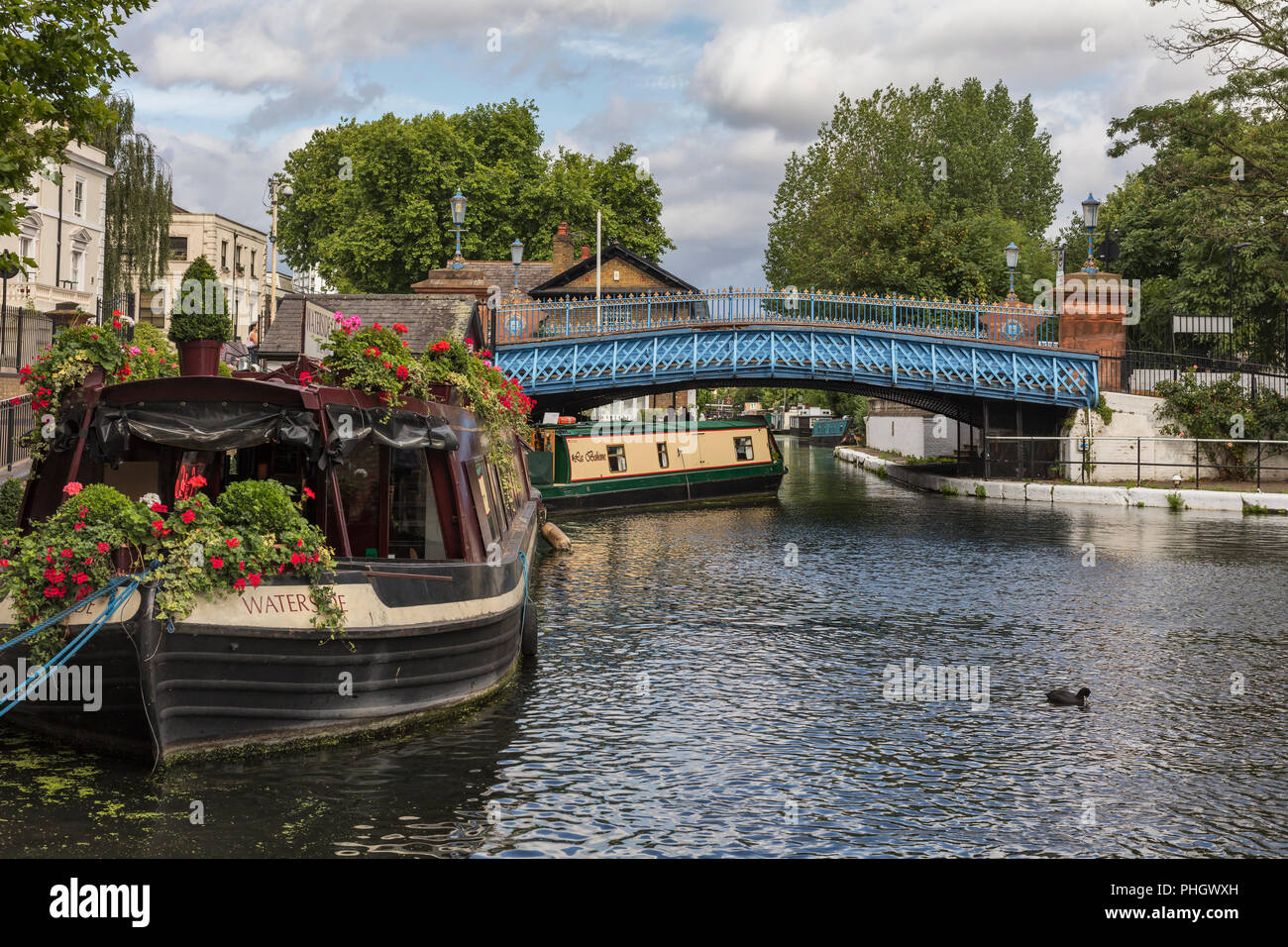 La petite Venise, Londres, Angleterre, Royaume-Uni Banque D'Images