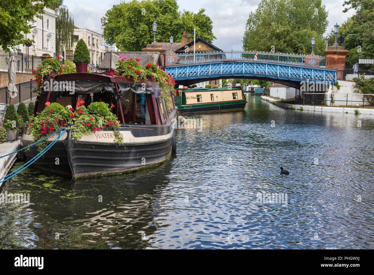 La petite Venise, Londres, Angleterre, Royaume-Uni Banque D'Images