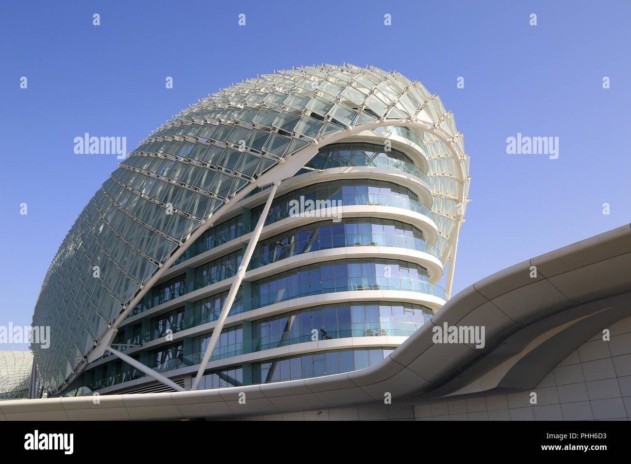 Abu Dhabi, à l'hôtel Viceroy Cirquit Yas Marina Banque D'Images