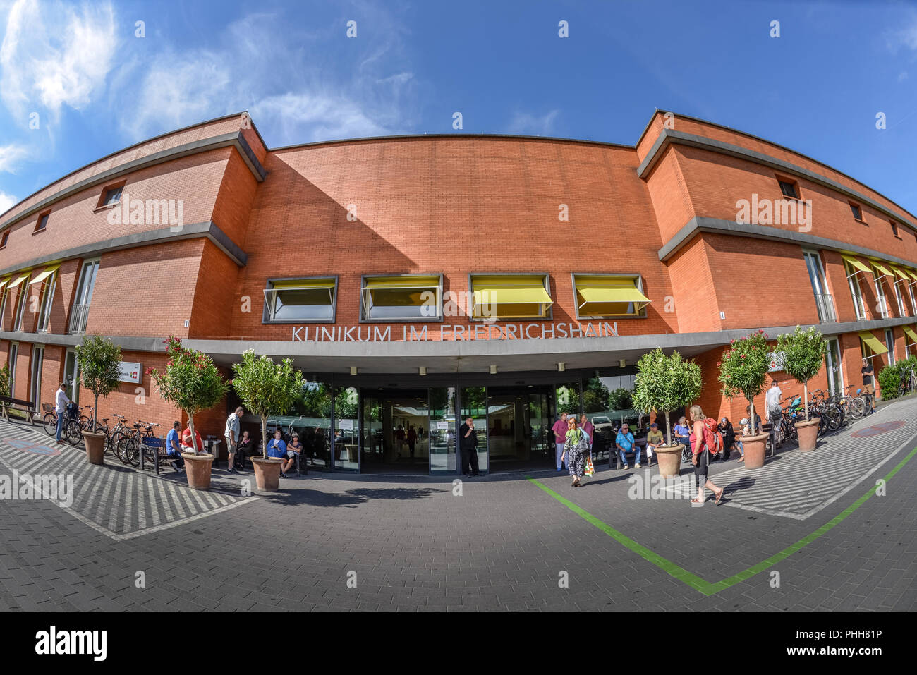 Vivantes Klinikum im Friedrichshain, Landsberger Allee, Friedrichshain, Berlin Deutschland Banque D'Images