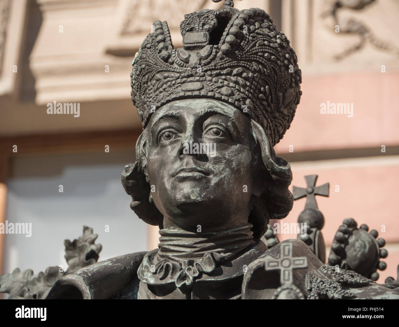 L'empereur russe Paul I portrait Banque D'Images