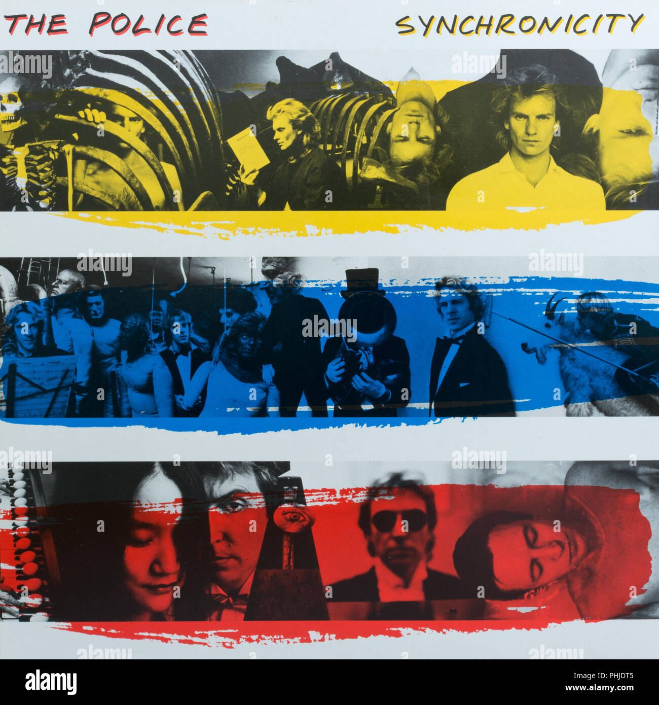 La couverture de l'album Synchronicity Police Photo Stock - Alamy