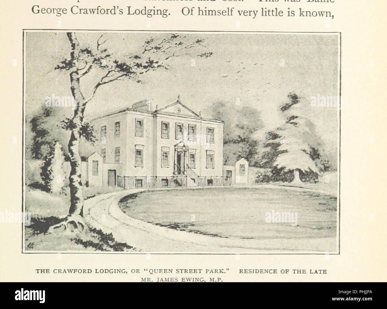 Libre à partir de la page 23 de "George Square, Glasgow ; et la vie de ceux que ses statues commémorent, etc' . Banque D'Images