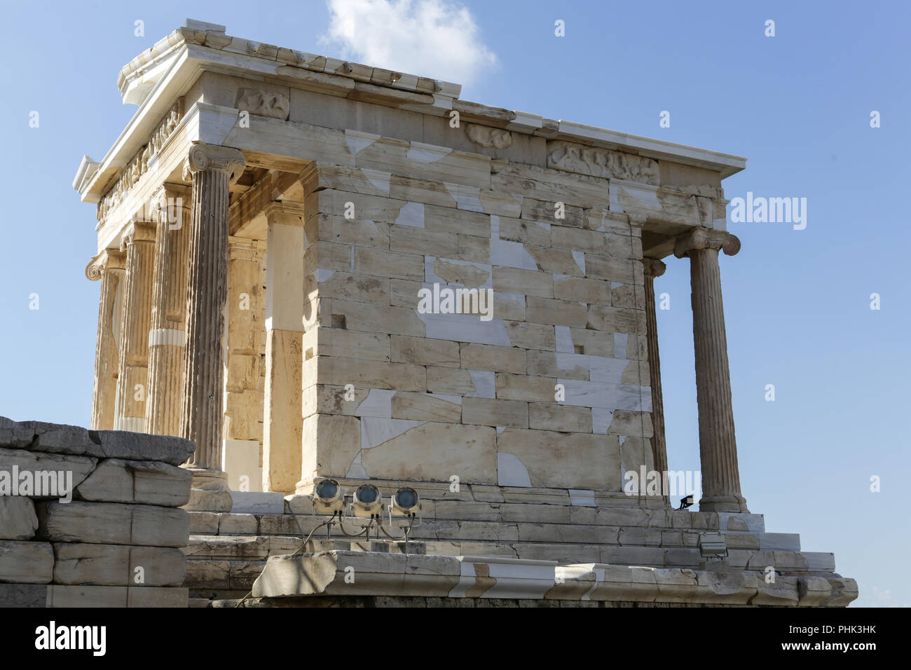 Temple d'Athéna Nike Banque D'Images