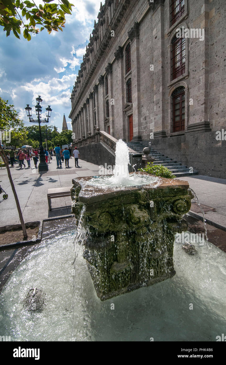 Centre historique de Guadalajara, Jalisco. Le Mexique Banque D'Images