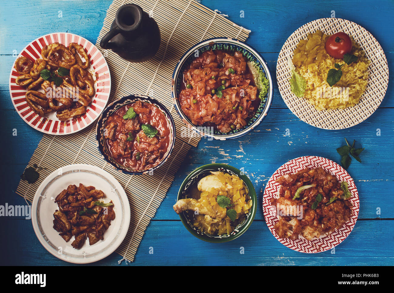 Cuisine indienne Banque D'Images