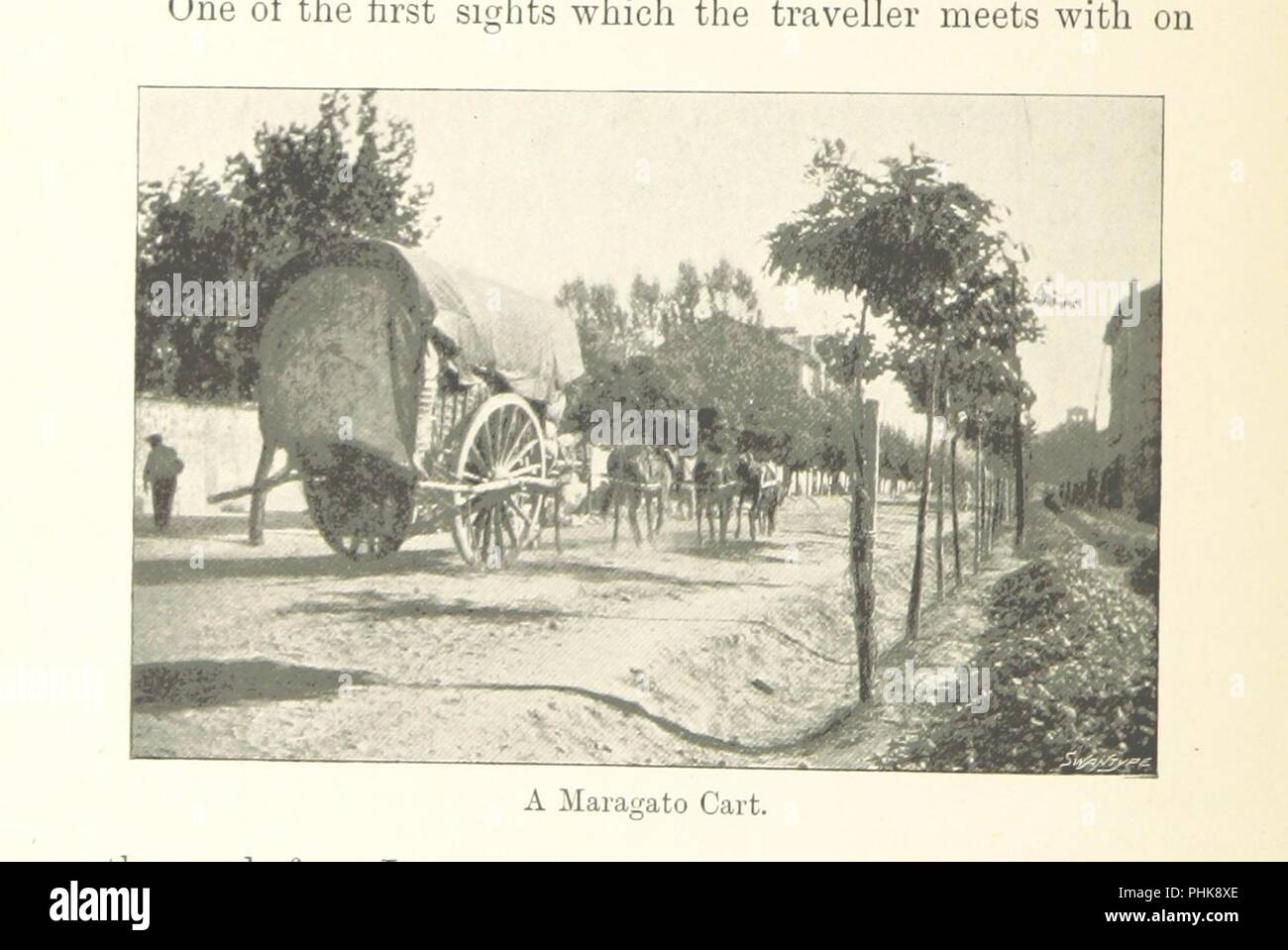 Libre à partir de la page 210 de "dans le Nord de l'Espagne ... Avec la carte et quatre-vingt-neuf illustrations' . Banque D'Images