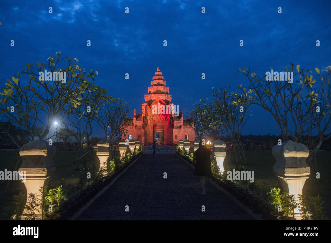 Le PARC DU CHÂTEAU DE BURIRAM THAÏLANDE Banque D'Images