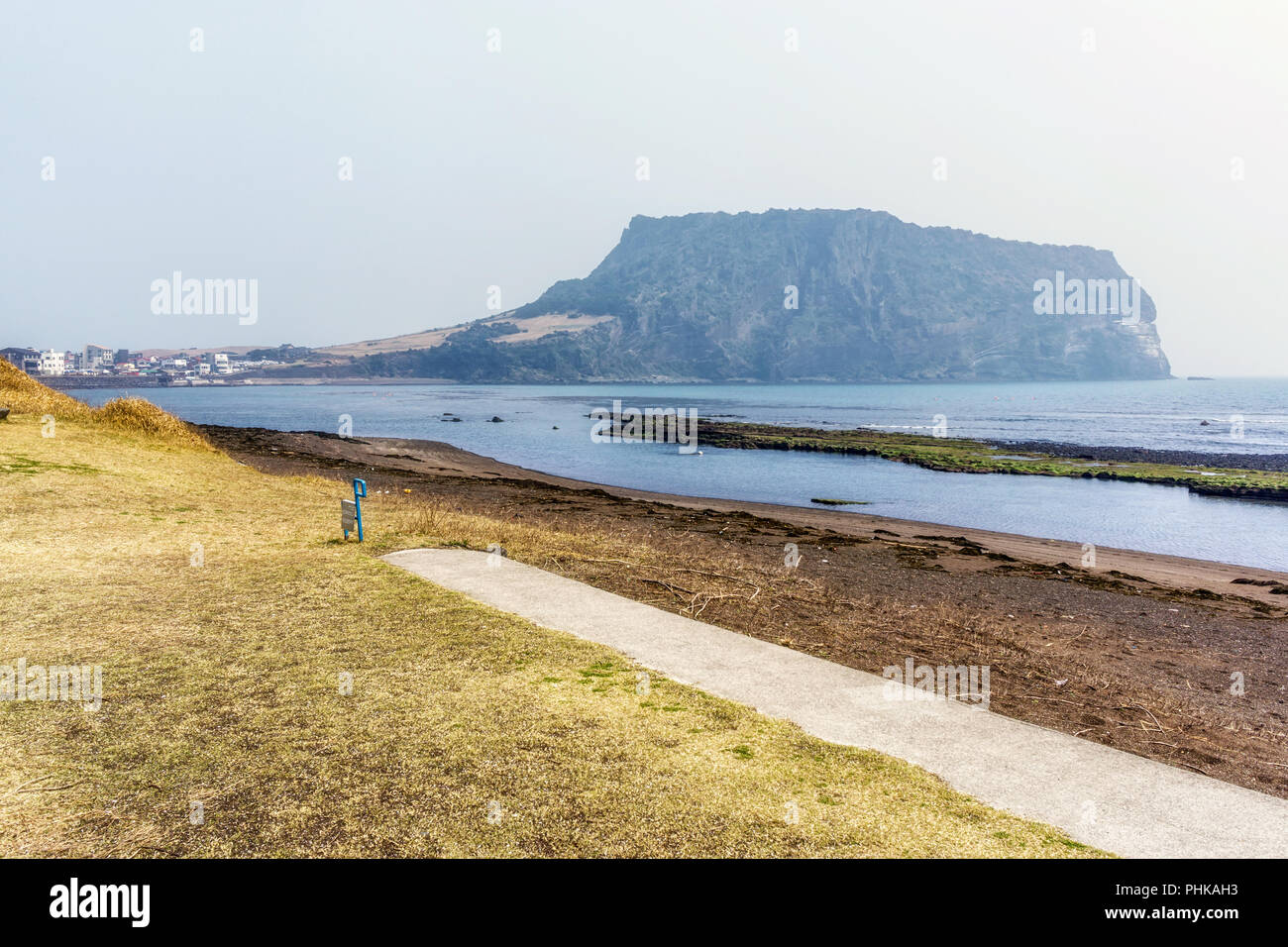 Seongsan ilchulbong plus gwangchigi beach Banque D'Images